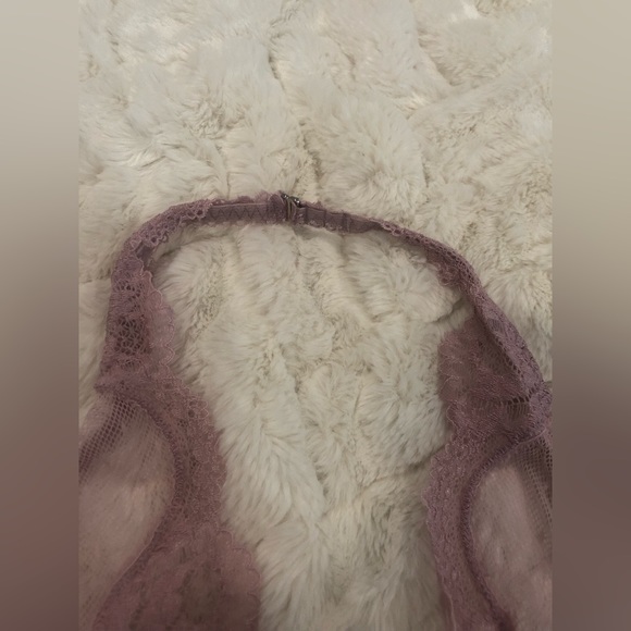 VERY SEXY Victoria’s Secret Small completely sheer lace trim halter babydoll set - Picture 3 of 12